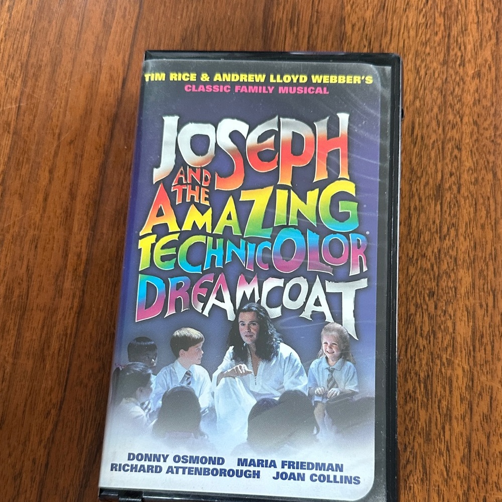 Joseph and the Amazing Technicolor Dreamcoat VHS